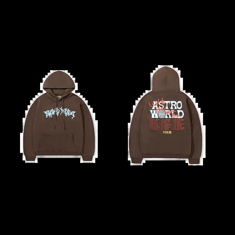 Travis Scott hooded sweatshirt