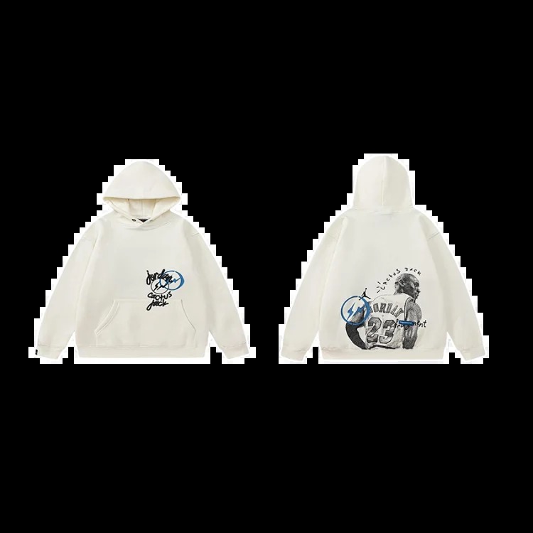 Travis Scott hooded sweatshirt