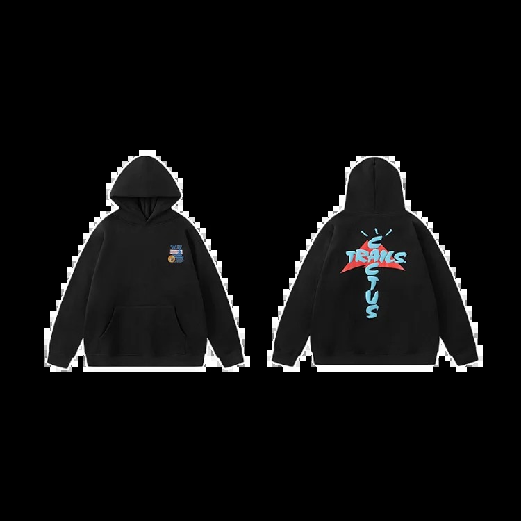 Travis Scott hooded sweatshirt