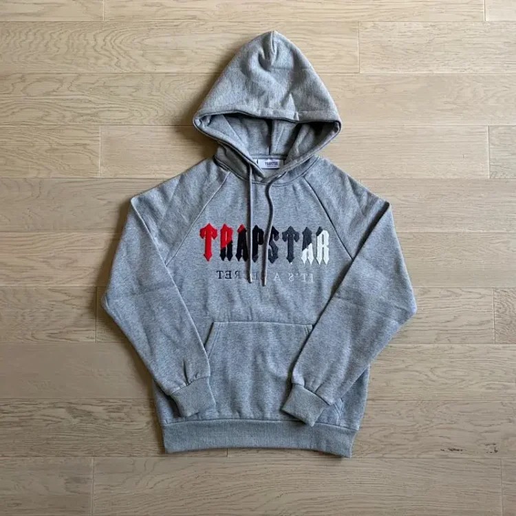 Tapstar Chenille Decoded Hooded Tracksuit Black