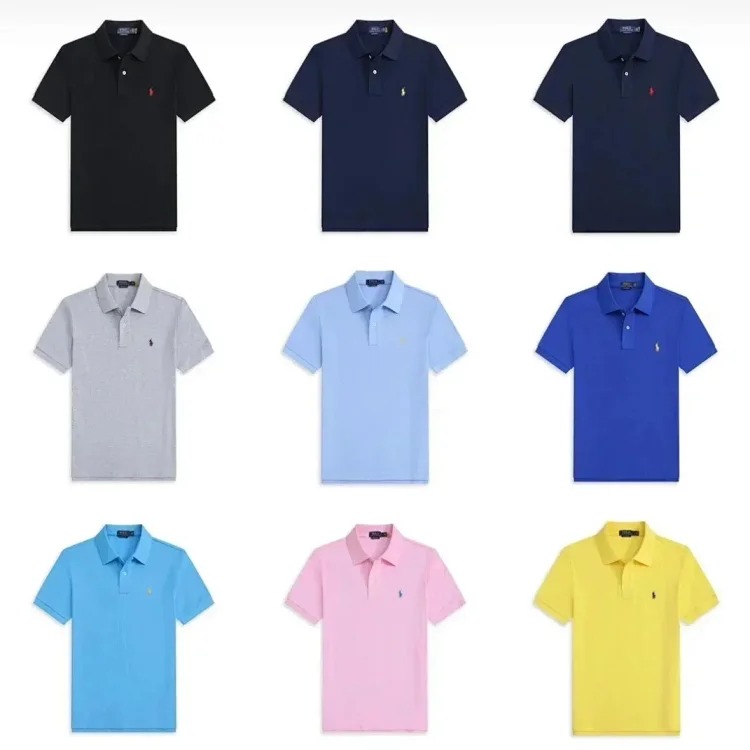 Solid color short sleeve loose lapel shirt short sleeve