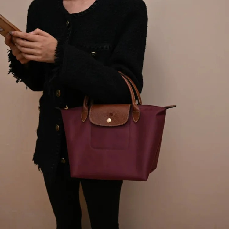 Classic 70th Anniversary Handbag Tote Bag Shoulder Bag Underarm Bag Dumpling Bag Nylon