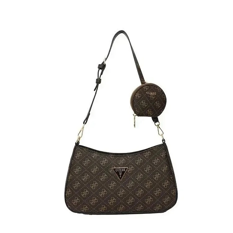 Gs simple print Guijia mother-in-law bag armpit bag dumpling bag fashionable crescent bag single shoulder handbag for women