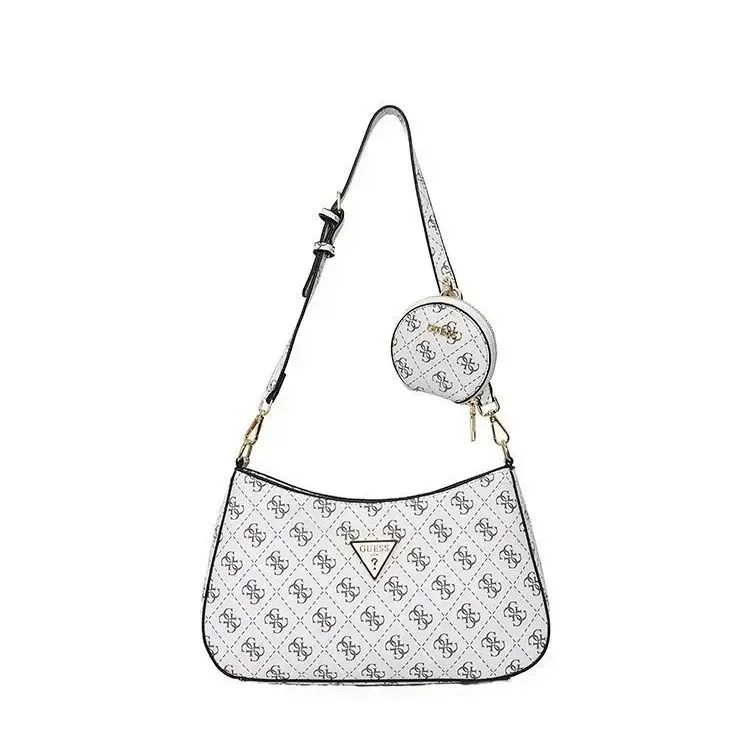 Gs simple print Guijia mother-in-law bag armpit bag dumpling bag fashionable crescent bag single shoulder handbag for women