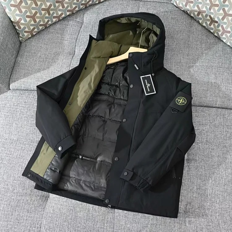 DX30-12 Winter Windproof Down Jacket Hooded-SRKA