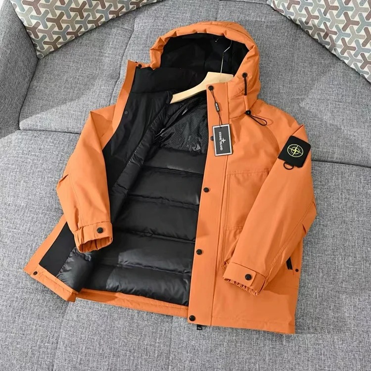 DX30-12 Winter Windproof Down Jacket Hooded-SRKA