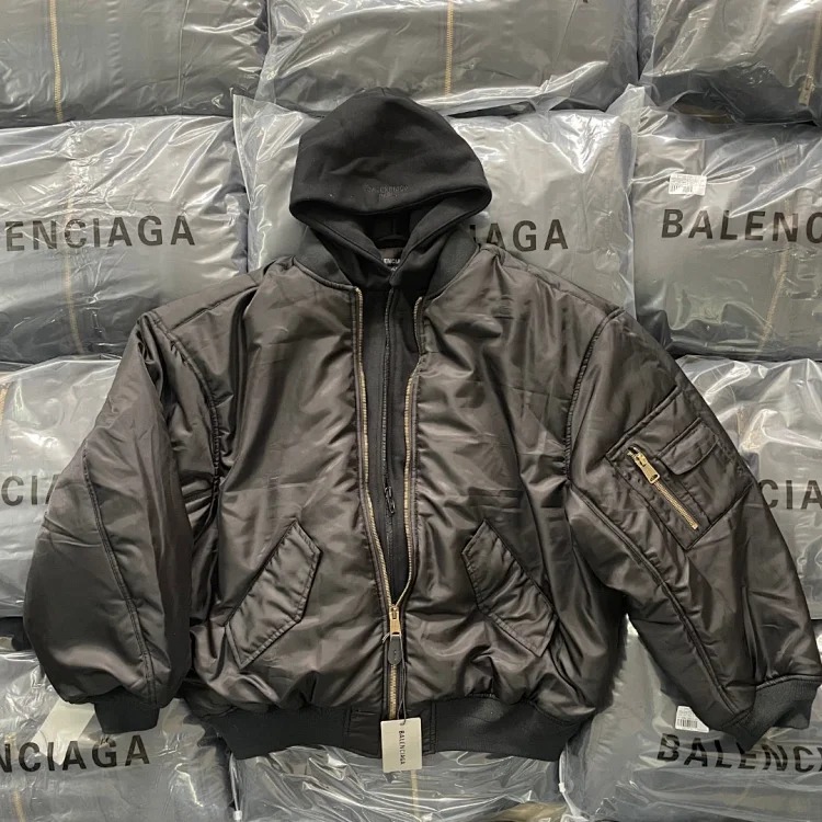 Fake two-piece cotton-padded jack