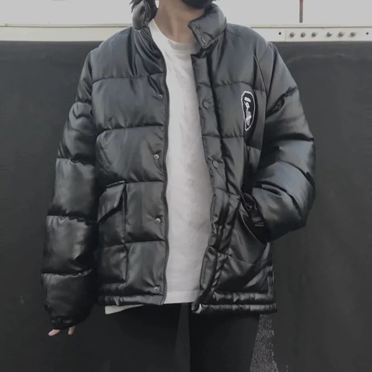 Joint wallet, ape head logo down jacket, cotton coat