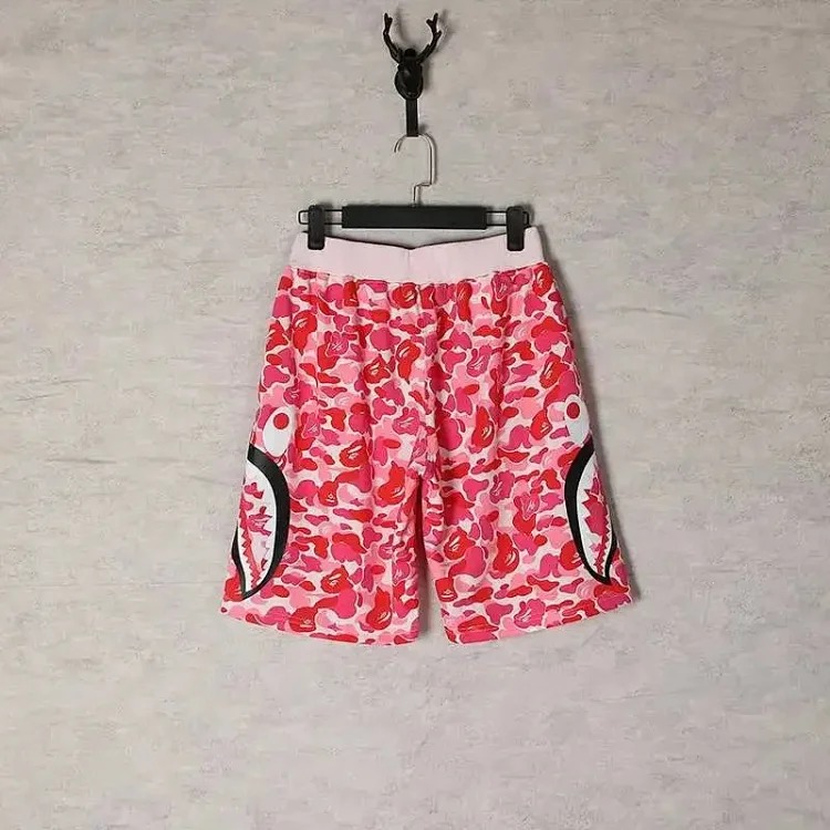 BPE Color Camo Shark Swea T Shorts image 2