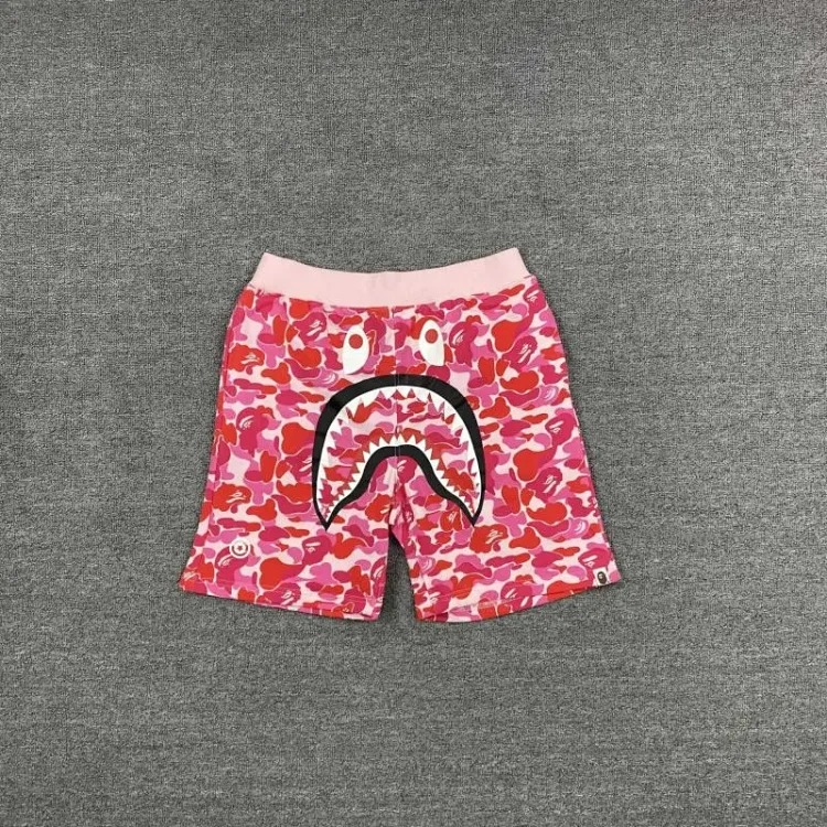 BPE Color Camo Shark Swea T Shorts image 5