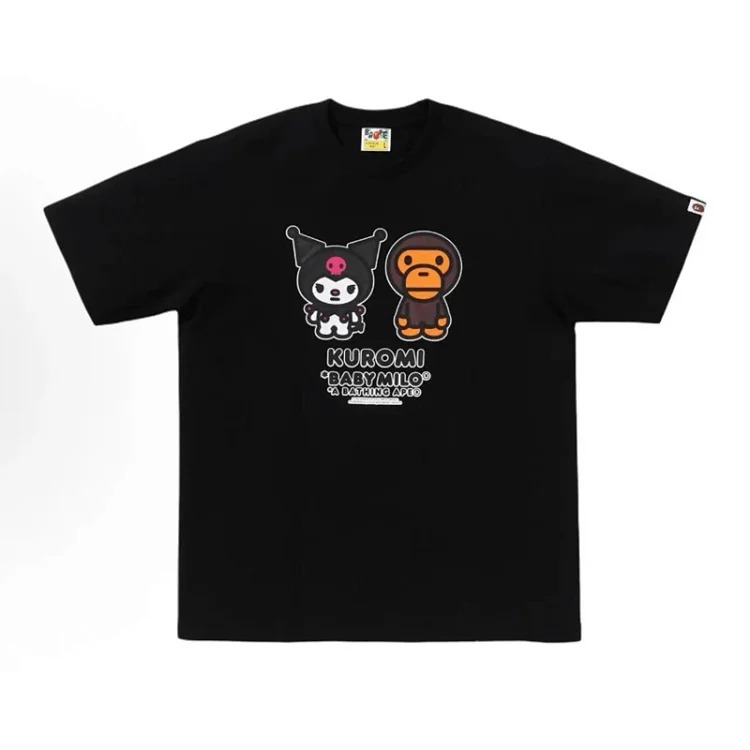 Trendy brand cross-border wholesale supply and foreign trade dropshipping 260g heavy BAE ape head shark short-sleeved T-shirt 21 image 5