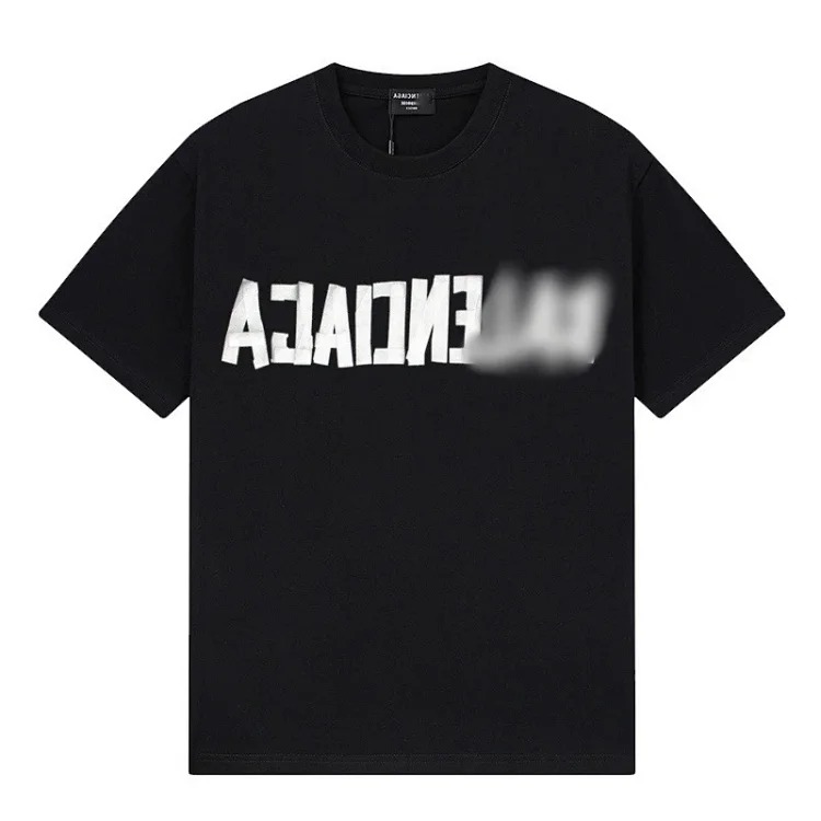 26s cross-border hot style classic stone Bajia T-shirt pattern round neck men and women same style island couple correct loose type image 4