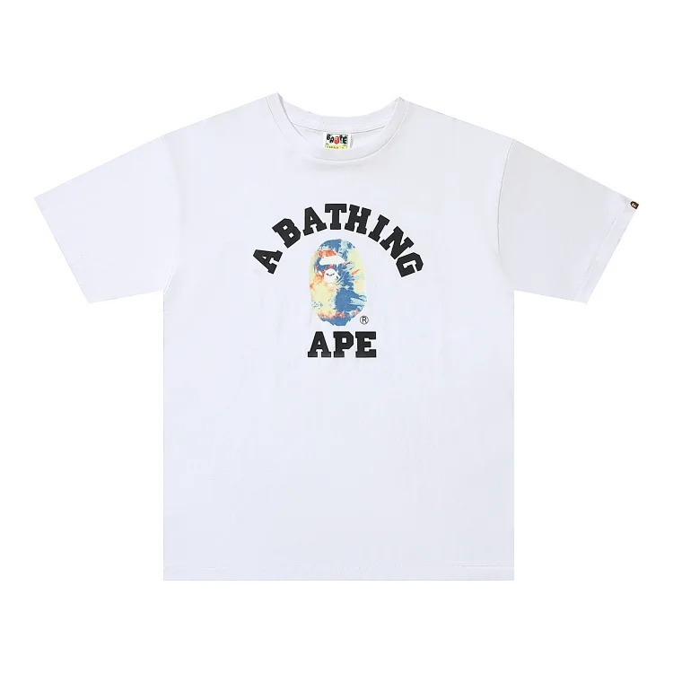 Cross-border foreign trade trendy short-sleeved men's letter printed American street pure cotton loose couple casual T-shirt half-sleeved shirt image 4