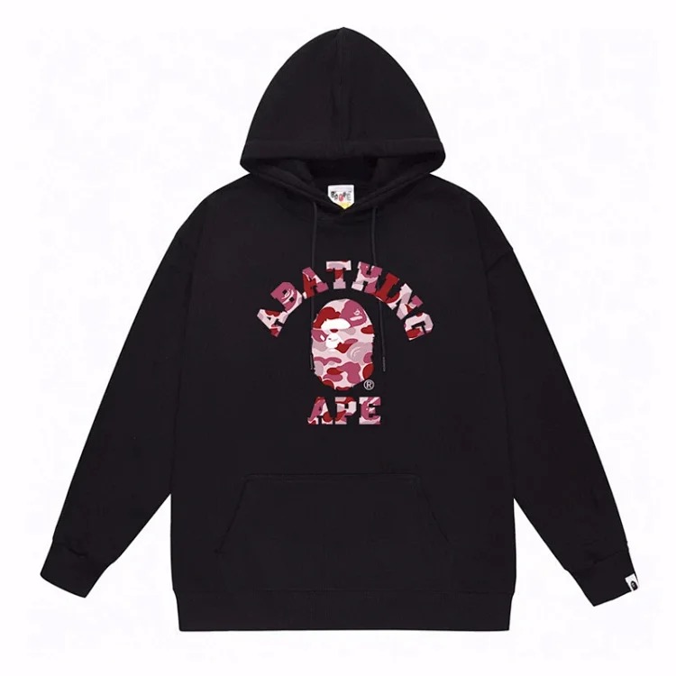 Shark pure cotton hooded sweatshirt, long-sleeved terry cloth sweatshirt