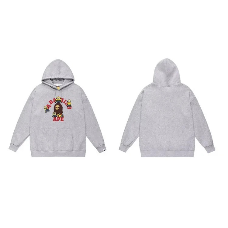 Shark pure cotton hooded sweatshirt, long-sleeved terry cloth sweatshirt image 2