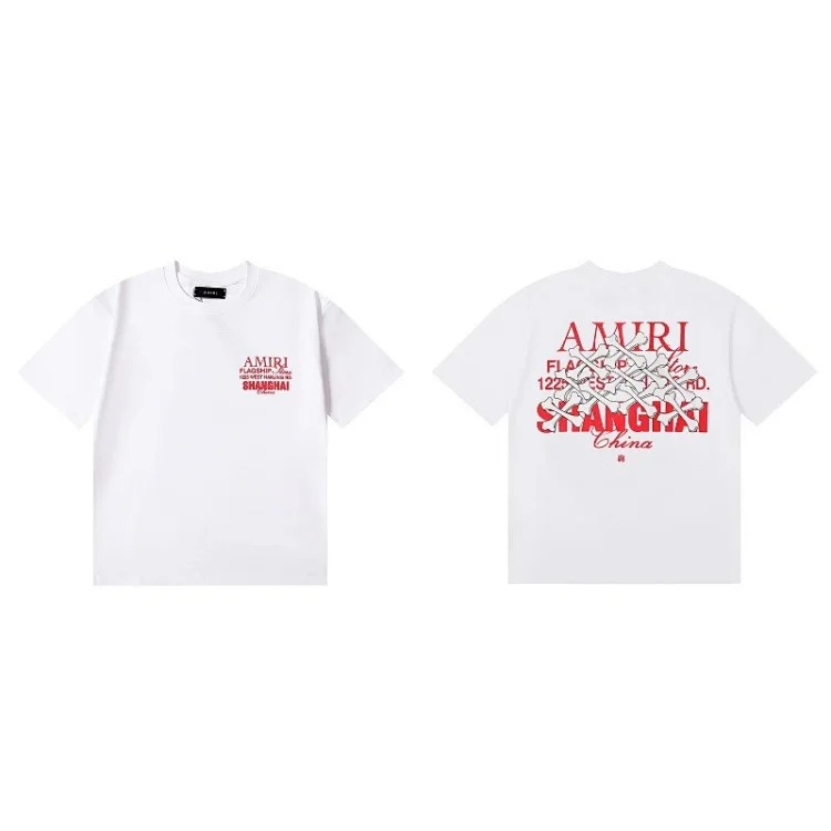 Factory self- American printed short sleeve(pic4) Factory self- American printed short sleeve
