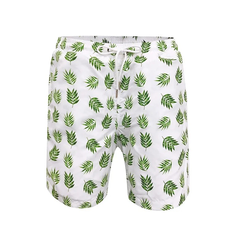2026 European and American cross-border quick-drying men's beach shorts double-layer 3D digital printing beach shorts men's hot style image 5