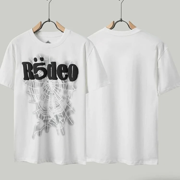 Travis Little Yellow Duck Cactus Lightning Rap Tour TS Joint Couple Hip-Hop T-Shirt Sleeve M Remembered Scott image 4