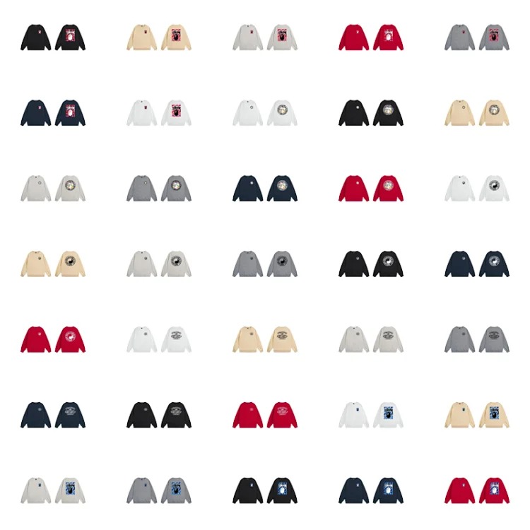 STU hooded sweatshirt collection 14