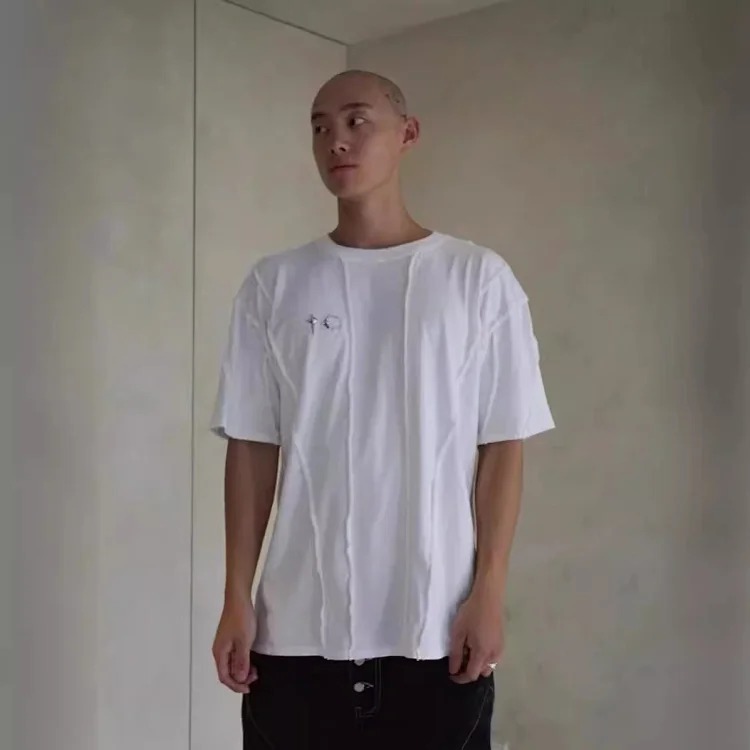 Stitching short slee