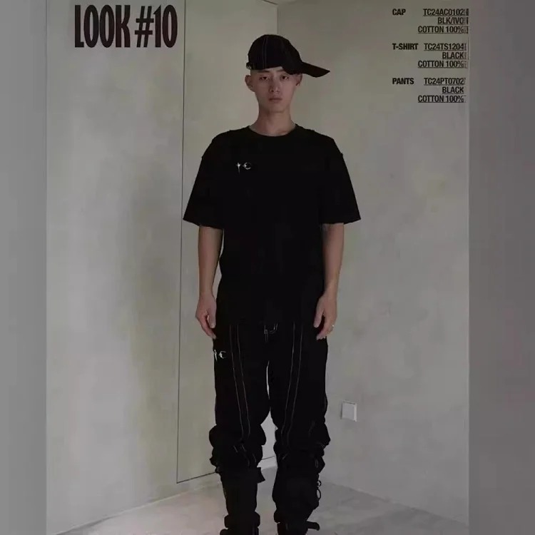 Stitching short slee