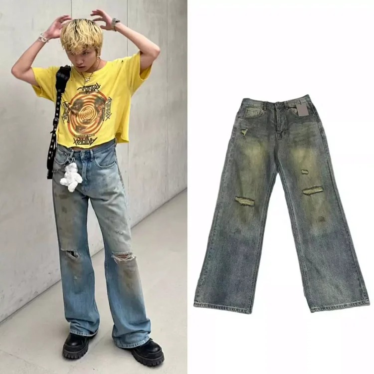 Straight Denim trouse