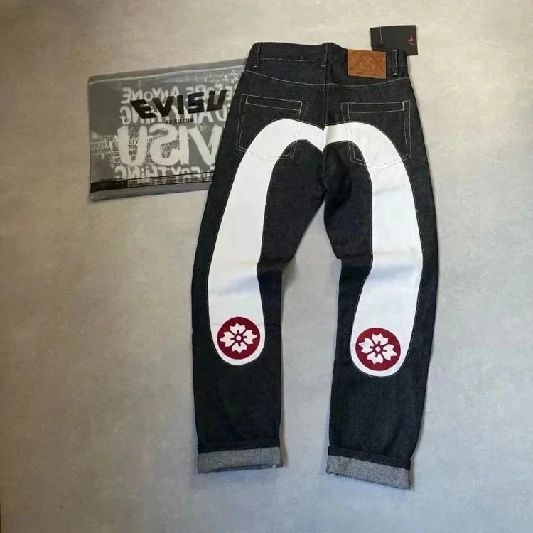 KK12-TOP quality fashionable retro hip-hop jeans image 5