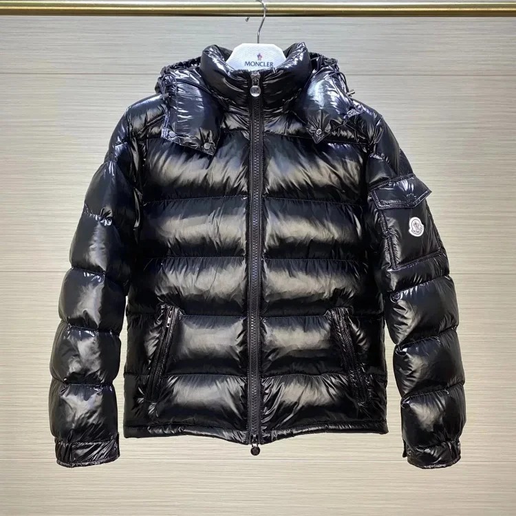 Ins down jacket star Maya ribbon classic removable hood warm down image 3