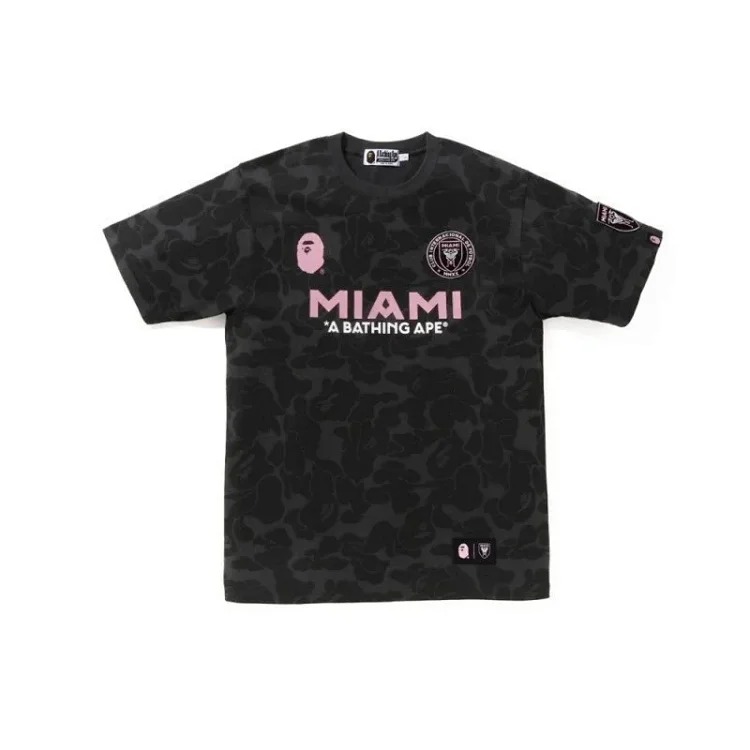 International joint Messi camouflage T-shirt football uniform-008
