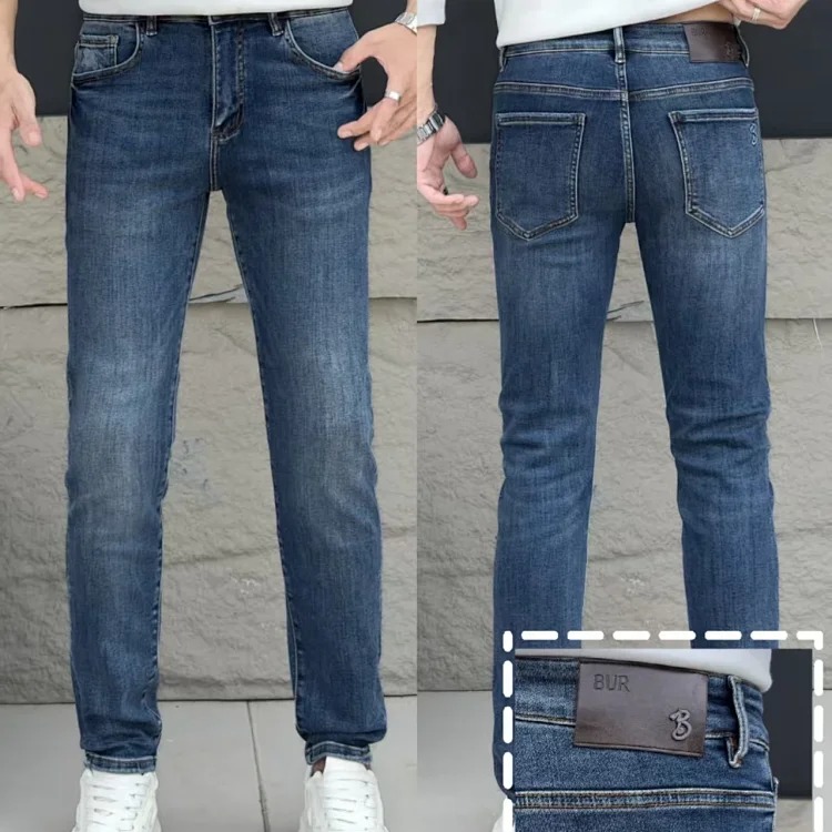 ZB00-B slim fit stretch jeans for men and women