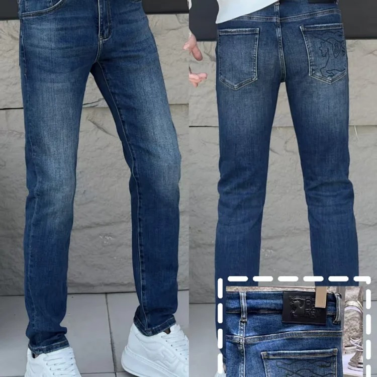 ZB00-B slim fit stretch jeans for men and women image 4