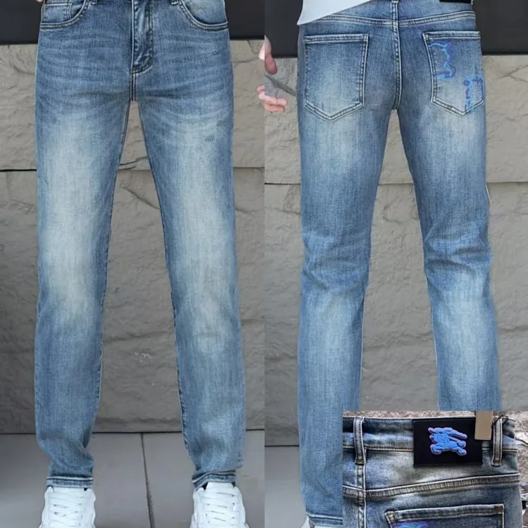 ZB00-B slim fit stretch jeans for men and women image 5