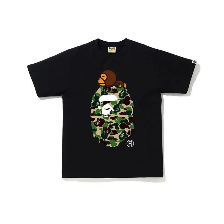 Cross-border wholesale supply foreign trade bape ape-man-head shark short-sleeved one-piece dropshipping T-shirt image 6