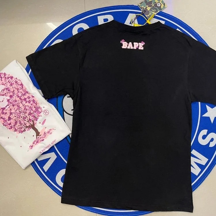 Ape Head Sakura Tree Short Sleeve T-Shirt
