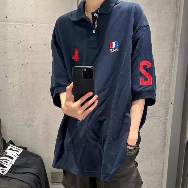 Embroidered Short Slee
