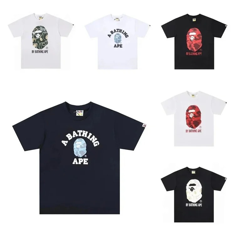 Classic Casual Round Neck T-Shirt Short Sleeve