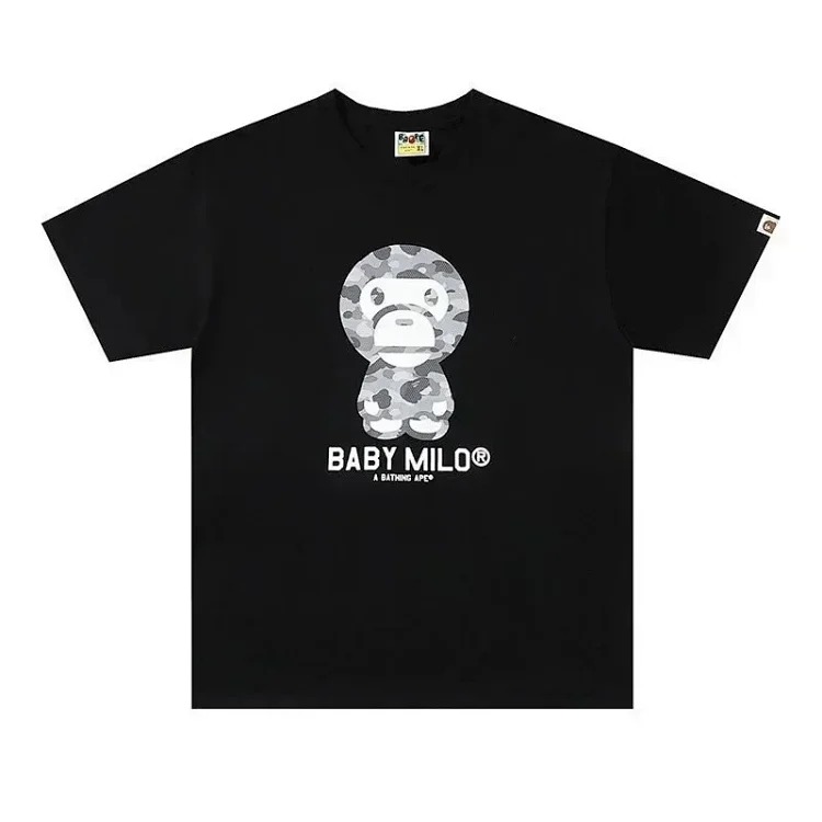 Classic Casual Round Neck T-Shirt Short Sleeve