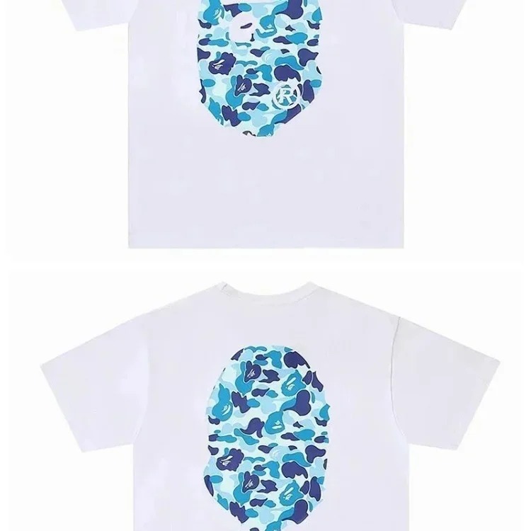 Classic Casual Round Neck T-Shirt Short Sleeve