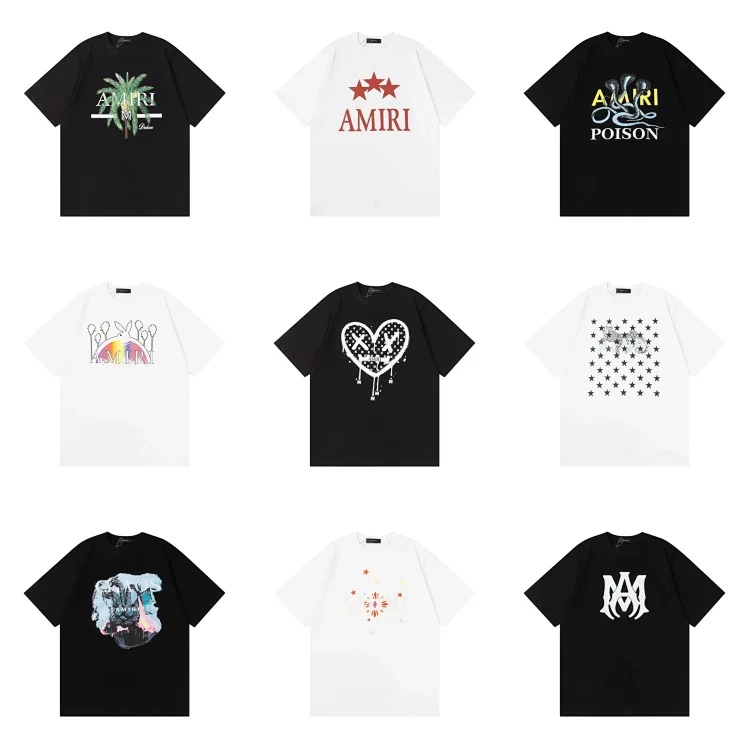 Factory self- American printed short sleeve 3