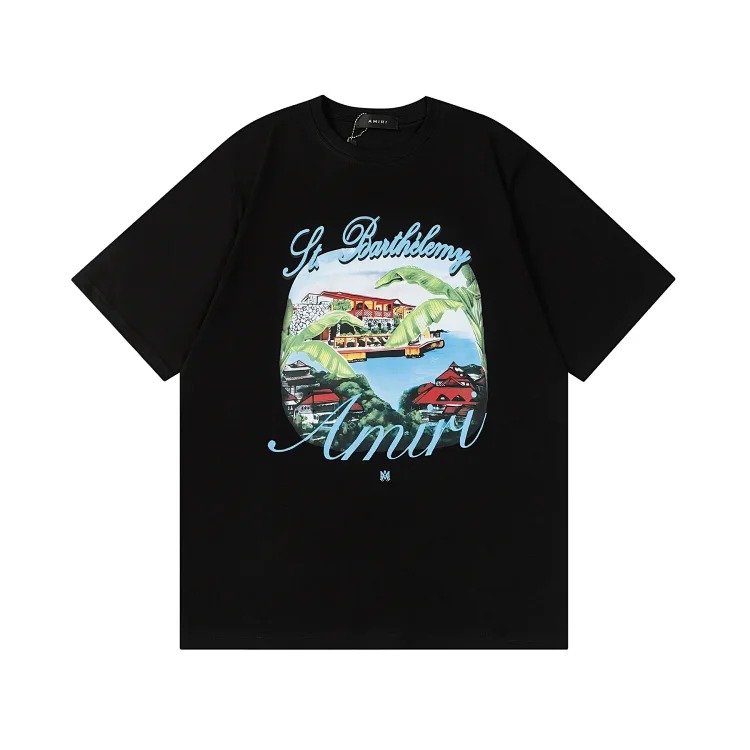 Factory self- American printed short sleeve 3
