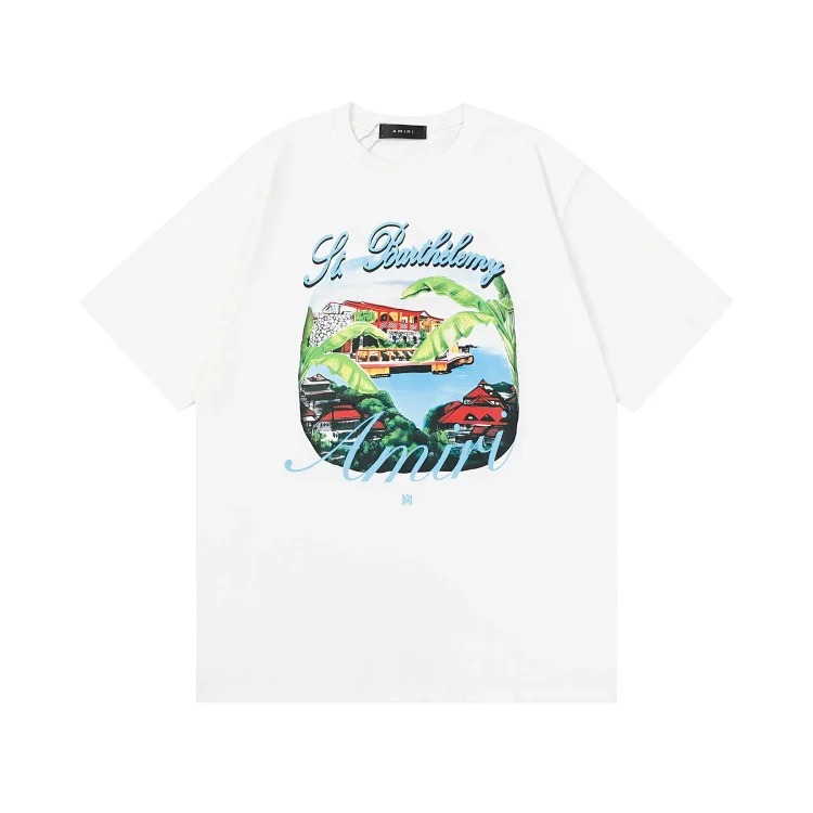 Factory self- American printed short sleeve 3