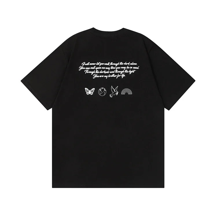 Factory self- American printed short sleeve 3