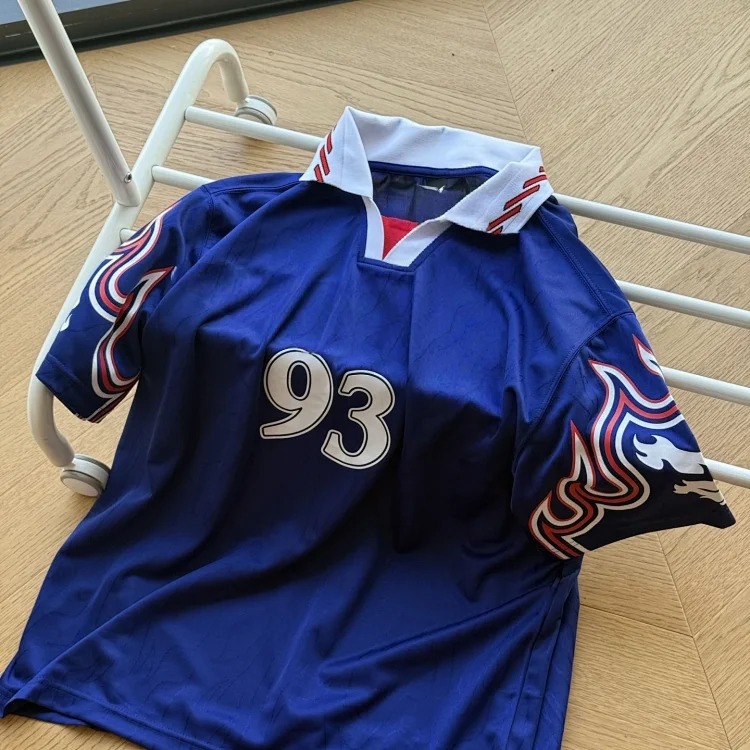 26ss fashion versatile casual No. 93 short-sleeved jersey POLO shirt for men and women