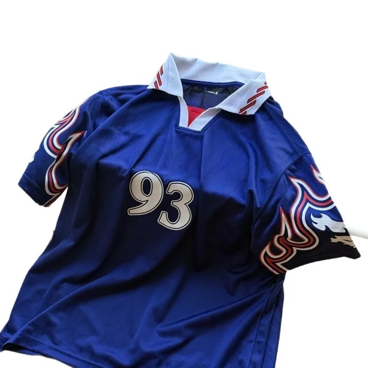 26ss fashion versatile casual No. 93 short-sleeved jersey POLO shirt for men and women
