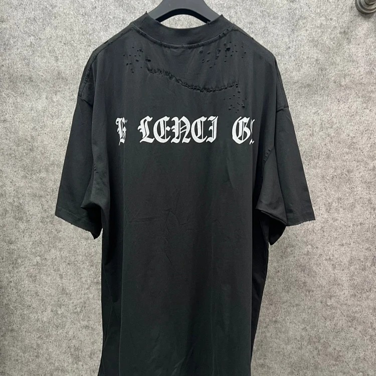 Printed short slee