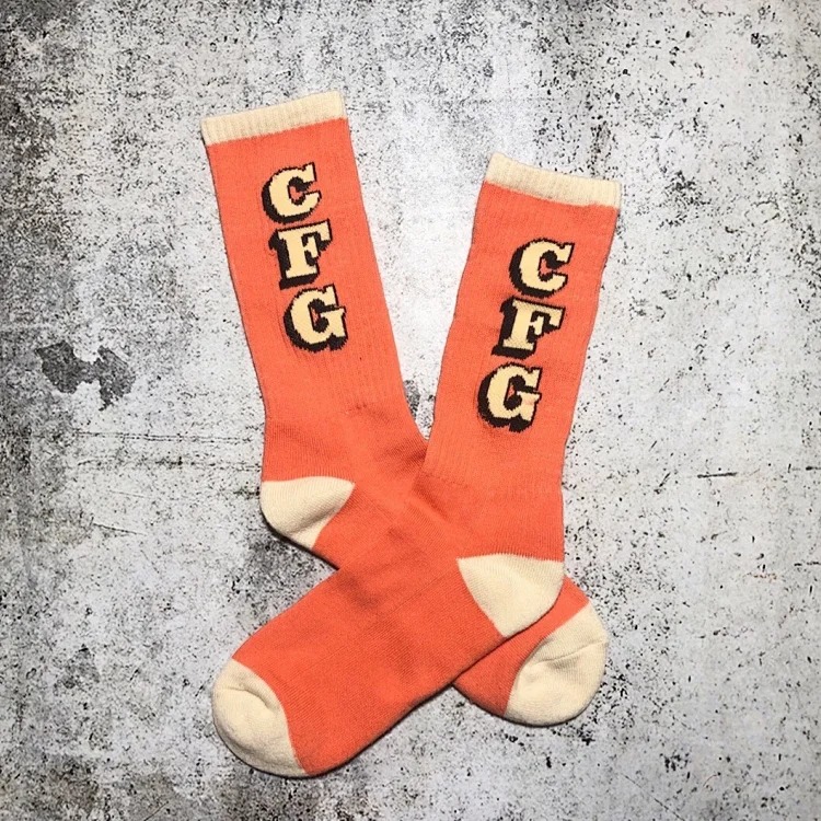 Golf wang socks very CFG Music Festival limited edition bee flower embroidered towel base image 2