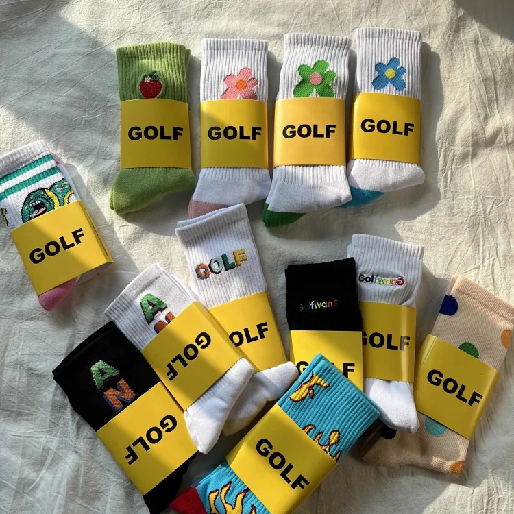 GOLF WANG Tyler towel socks collection towel bottoms