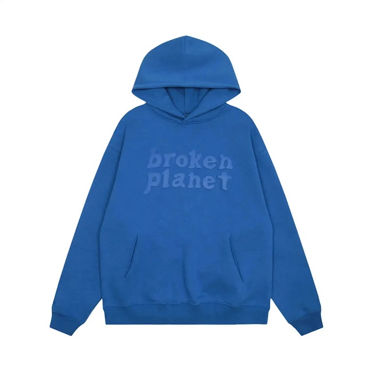 Broken Planet autumn and winter velvet couple's loose pullover sweatshirt