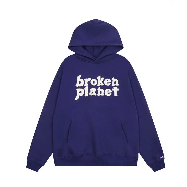 Broken Planet autumn and winter velvet couple's loose pullover sweatshirt