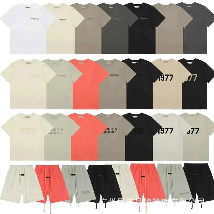 Summer short-sleeved T-shirt series for men and women
